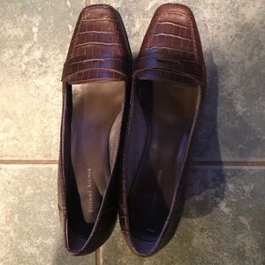 Etienne Aigner 2.5 block heel loafer